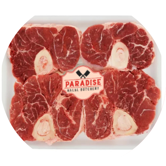 Halal BEEF SHIN IN BONE freshly cut in Auckland