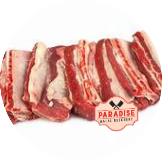 Halal BEEF RIBS freshly cut in Auckland