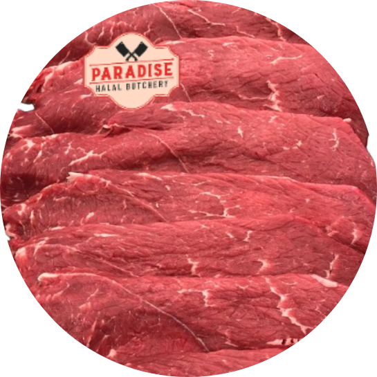 Halal BEEF SCHNITZEL freshly cut in Auckland