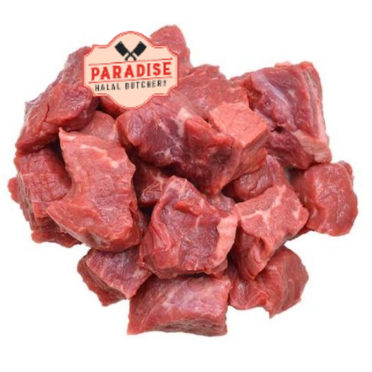 Halal BEEF CUBES freshly cut in Auckland